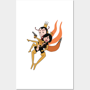 Venture Bros King And Queen Fall Posters and Art